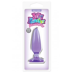 Малая фиолетовая анальная пробка Jelly Rancher Pleasure Plug Small - 10,2 см.