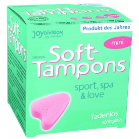 Тампоны мягкие JoyDivision Soft-Tampons Mini - 3 шт.