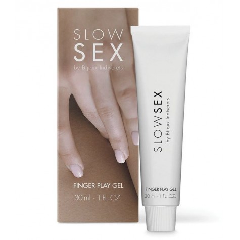 Гель для мастурбации с ароматом кокоса Slow Sex Finger Play Gel - 30 мл.